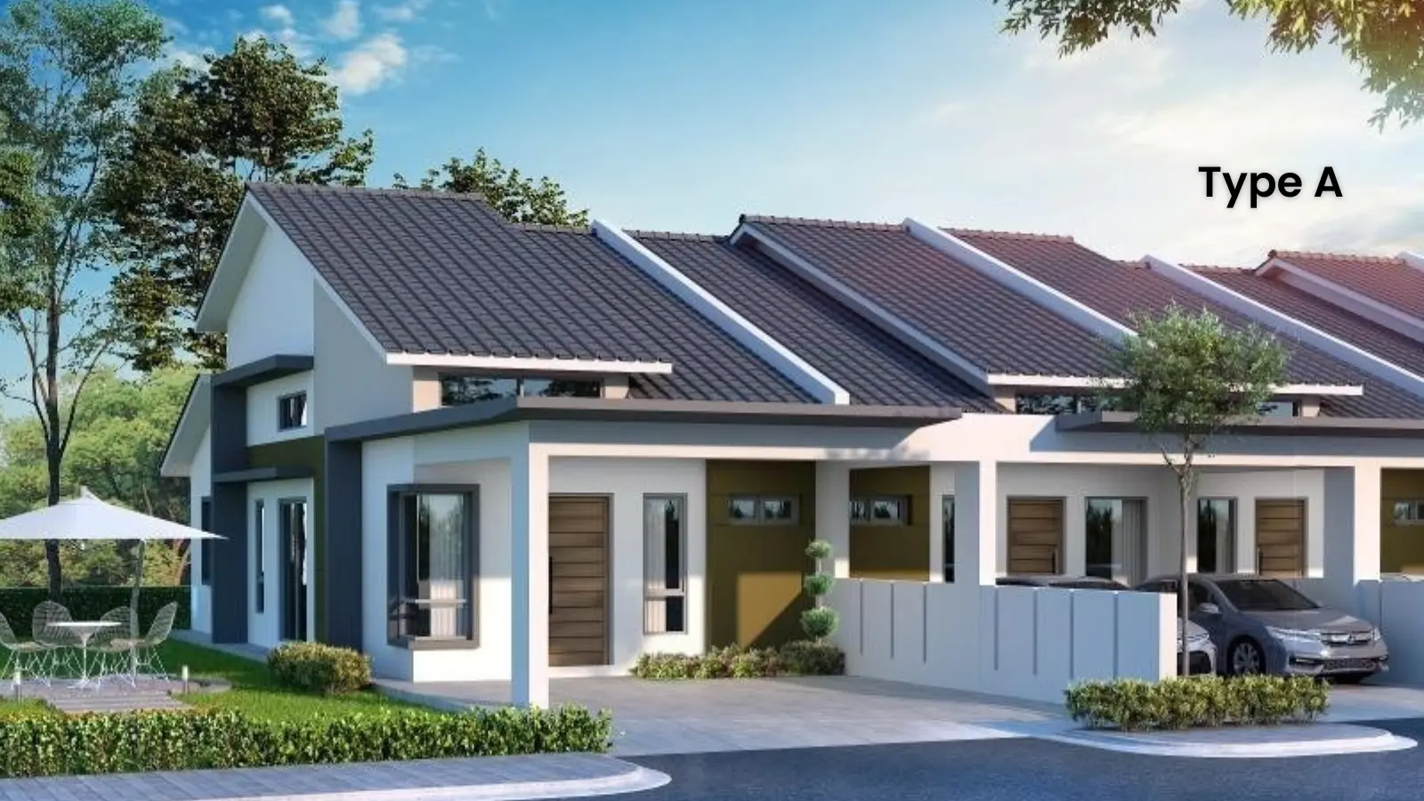 Impression Type A Rumah di Ara Damai, Ara Kuda